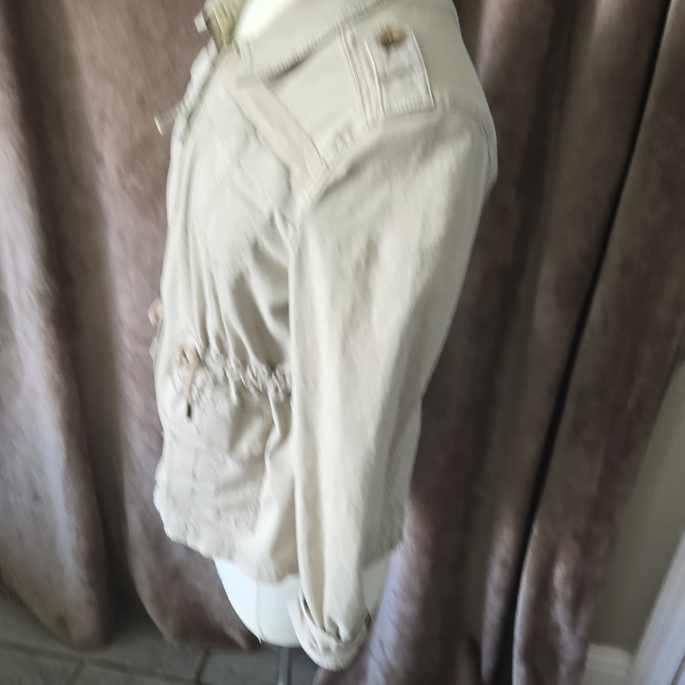 Express Tan Utility Jacket‎ Versatile Style - Picture 7 of 11
